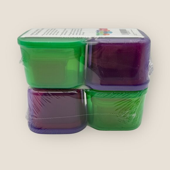 Fix Portion Control Food Storage Containers Lot of 2 Sets New Sealed - Picture 2 of 5